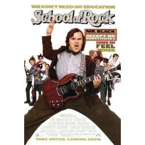  School of Rock, Original 27x40 Double sided Regular Movie 