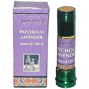   Lavender   Nandita Incense Oil/Roll On   1/4 Ounce Bottle Beauty