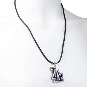  MLB L.A. Dodgers Logo Pendant Necklace: Sports & Outdoors