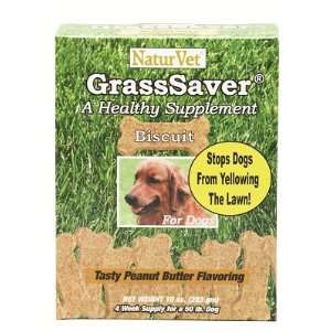    NaturVet GrassSaver Biscuits 10oz. Box For Dogs