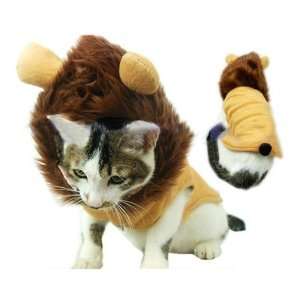  Cats & Dogs Clothing Lion Coat Costume   Size S: Home 