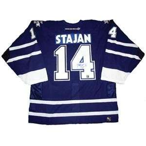  Matt Stajan Autographed Jersey   Autographed NHL Jerseys 