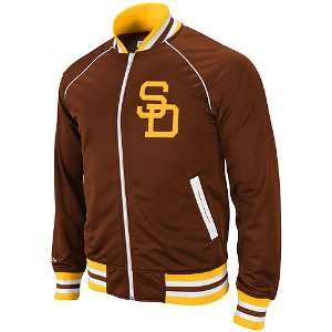  San Diego Padres Broad Street Track Jacket by Mitchell 