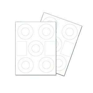  40MM Inner Diameter Glossy Mini CD/DVD Label Refills (Sold 