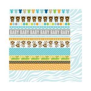  Bella Blvd Baby Boy, Borders Double Sided Paper: Arts 