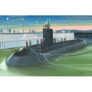   Boss 1/350 USS Virginia SSN 774 Submarine Model Kit: Toys & Games