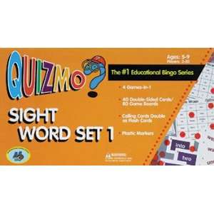  3 Pack LEARNING ADVANTAGE QUIZMO SIGHT WORD SET 1 