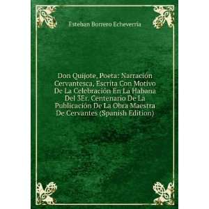  Don Quijote, Poeta NarraciÃ³n Cervantesca, Escrita Con 