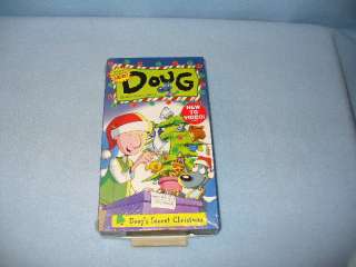 Brand Spanking New Doug: Dougs Secret Christmas (VHS, 1997 