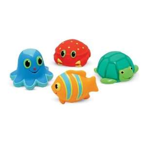  Melissa and Doug Seaside Squirts Colorful Sea Creatures 