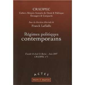   contemporains (édition 2007) (9782849340615) Franck Lafaille Books