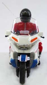   Radio Remote Control Mini Motorcycle Police white 2012 9121 wht  