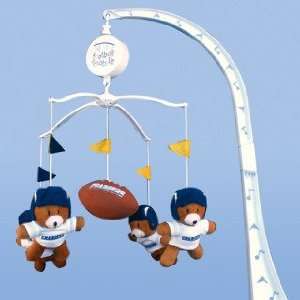   Team Mascots Plush Baby MUSICAL FOOTBALL MOBILE: Sports & Outdoors