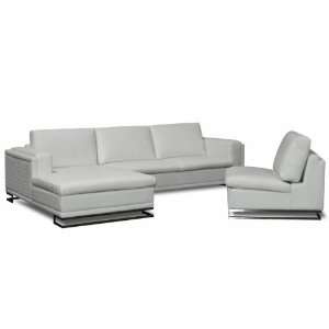  & Armless Chair with Metal Leg by Diamond Sofa Furniture & Decor
