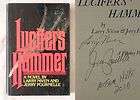 Signed 2X 1st Ed LUCIFERS HAMMER Larry Niven Jerry Pournelle 1977 HC 