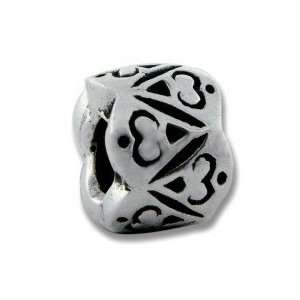 Authentic Biagi Filigree Band Sterling Silver Charm Bead for European 