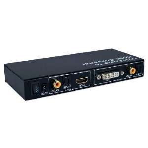  QVS DVI Video & SPDIF Toslink Audio to HDMI Digital 