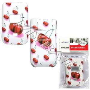  Red Charry White Case Cover Snap On Protective for 