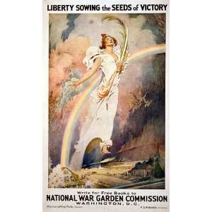  Liberty Sows the Seeds of Victory, 1917 Photograph 