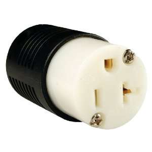 Pass & Seymour/Legrand 20 Amp Black Standard Single Electrical Outlet 