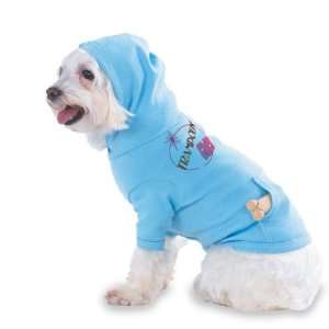 TRAMPOLINE Chick Hooded (Hoody) T Shirt with pocket for your Dog or 