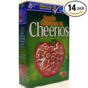 Cheerios Apple Cinnamon Cereal, 18 Ounce Boxes (Pack of 14):  