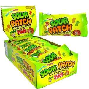 Sour Patch Bags Candy Soft & Chewy Sour Then Sweet Kids   24 Pack 