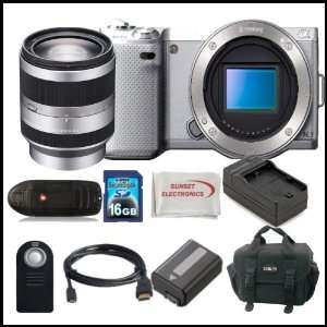  Sony Alpha Nex 5N Kit with 18 200mm Lens. Package Includes: Sony 