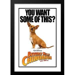  Beverly Hills Chihuahua 20x26 Framed and Double Matted Movie 