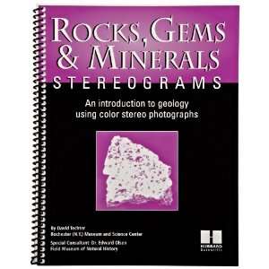   Educational 596 Individual, Rocks, Minerals and Gems Stereo Book