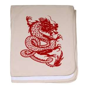   Baby Blanket Petal Pink Chinese Dancing Dragon: Everything Else