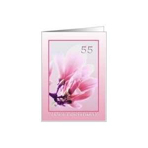  55 happy birthday magnolia tulip tree Card Toys & Games