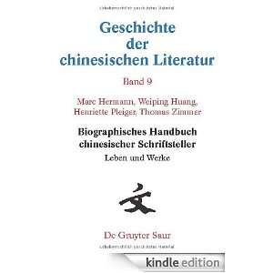   chinesischer Schriftsteller. Leben und Werke Bd. 9 (German Edition