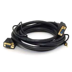  Super VGA HD15 M/M 10ft CL2 Rated cable w/ Stereo Audio 