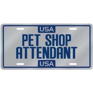  New  Usa Pet Shop Attendant  License Plate Occupations 
