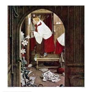  Norman Rockwell   Choirboy Giclee Canvas