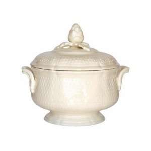 Gien Pont Aux Choux White Covered Vegetable/Soup Tureen 