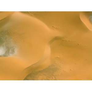 The Beautiful Windswept Dunes of the Western Sahara Desert, Mauritania 