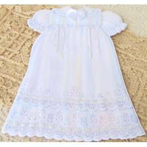  Carol Wilson Christening Card Gown with Satin Bow: Health 