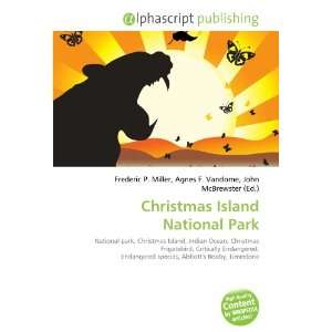  Christmas Island National Park (9786133985575) Books