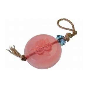  Victorian Rose Round Soap on a Rope Beauty