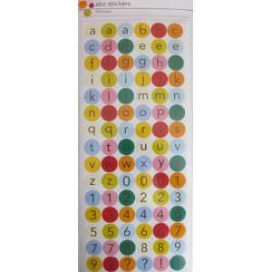   STICKERS   90 Alphabet & Number Stickers ACID FREE Arts, Crafts