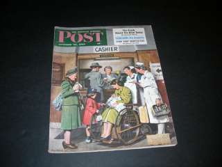 Saturday Evening Post magazine   October 22, 1949  