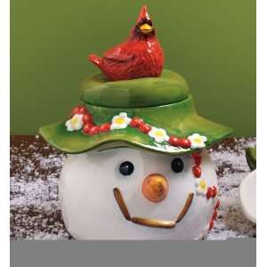  Ceramic Cookie Jar Snowbirds: Kitchen & Dining