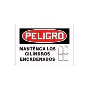  MANTENGA LOS CILINDROS ENCADENADOS (W/GRAPHIC) Sign   7 x 