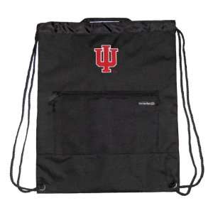 Indiana University Backpack Cinch Drawstring Style IU Logo Draw String 