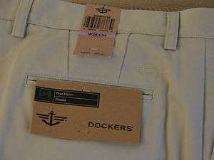 Dockers D4 Mens Relaxed Fit Chino Pants Size Big&Tall 38x34 NWT 
