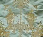 clarence house damas chinois blue silk cotton france woven remnant