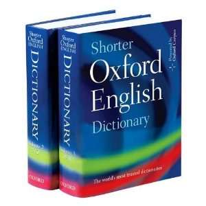  by William R. Trumble Shorter Oxford English Dictionary 