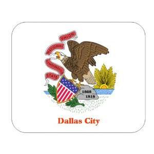  US State Flag   Dallas City, Illinois (IL) Mouse Pad 